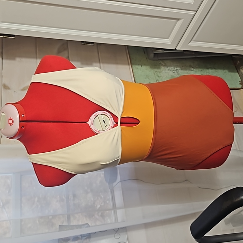 Tricolor one piece size large